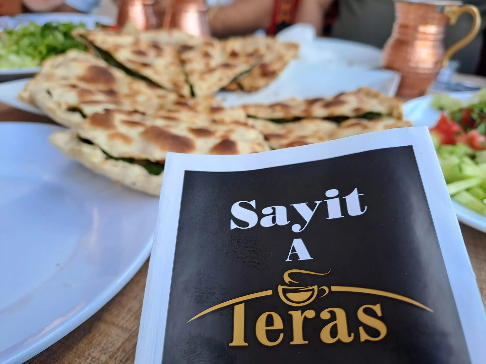 Sayit A Teras menüsü